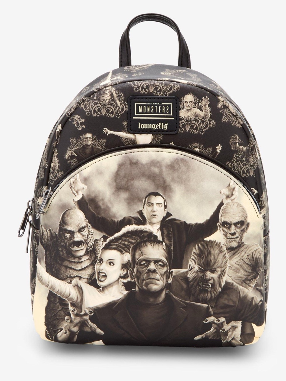 Universal monsters sepia mini backpack